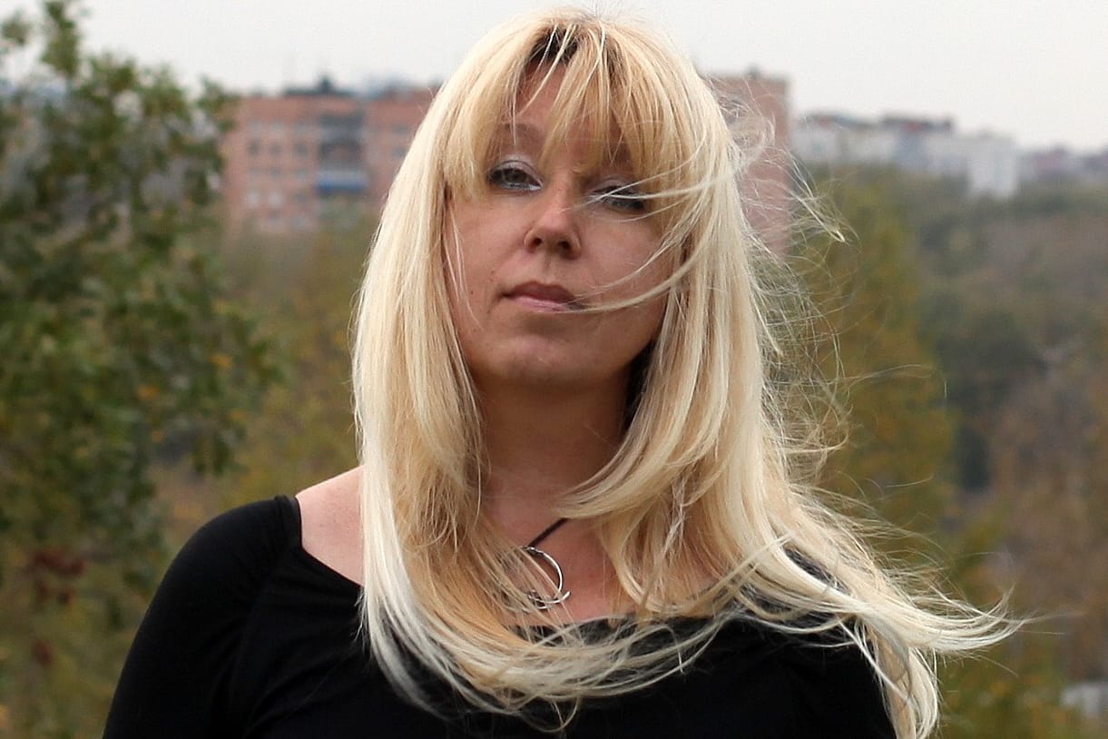 Die Journalistin Irina Slawina: "Macht die russische Föderation für meinen Tod verantwortlich."