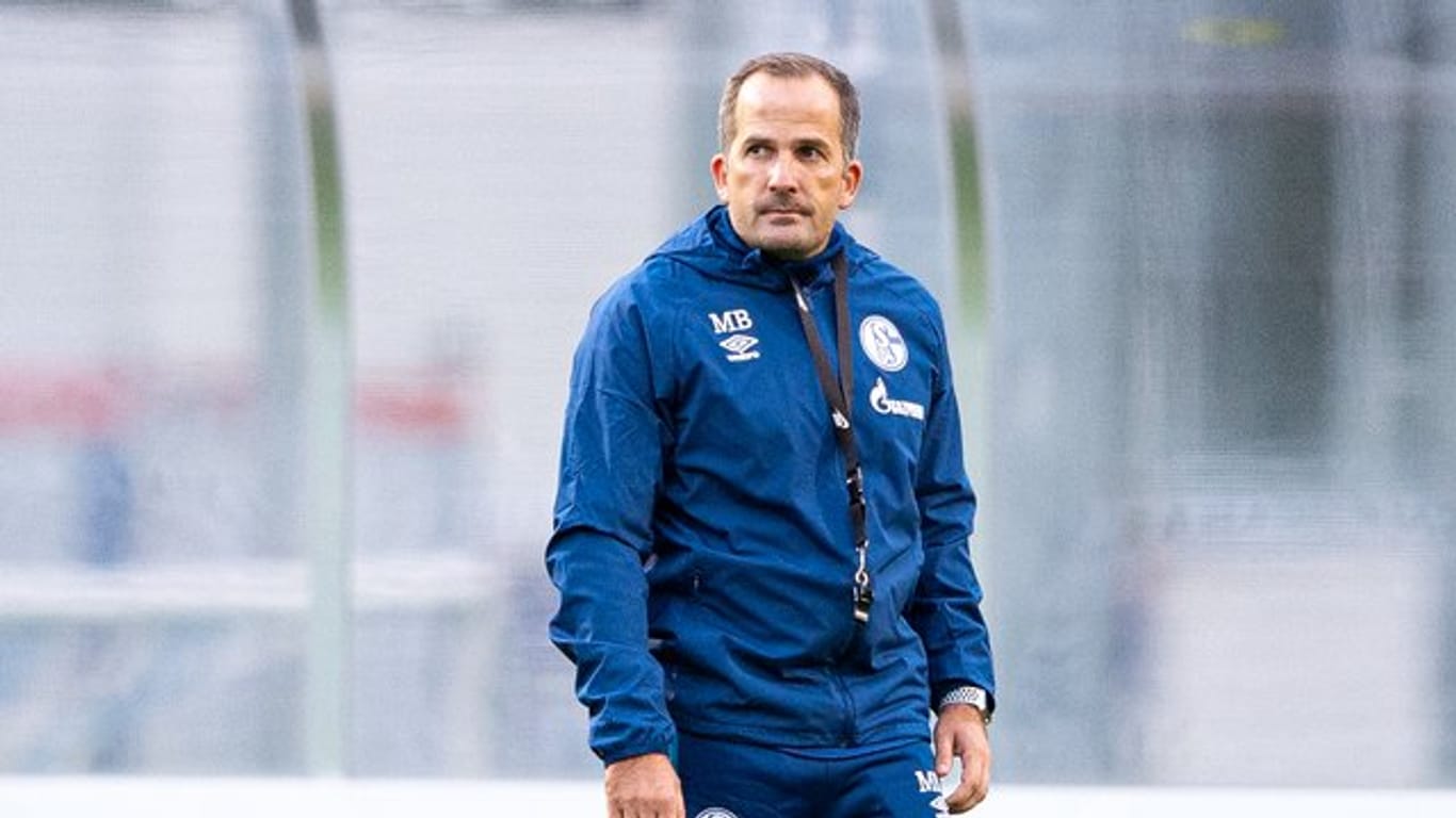 Manuel Baum wünscht sich einen erfolgreichen Einstand als neuer Trainer des FC Schalke 04.