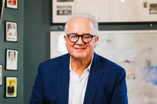 Friedrich Walter "Fritz" Keller, Präsident des Deutschen Fußball-Bundes (DFB).