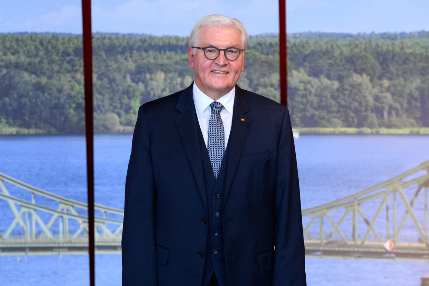 Frank-Walter Steinmeier: Der Bundespräsident würdigte das Ereignis der deutschen Wiedervereinigung.