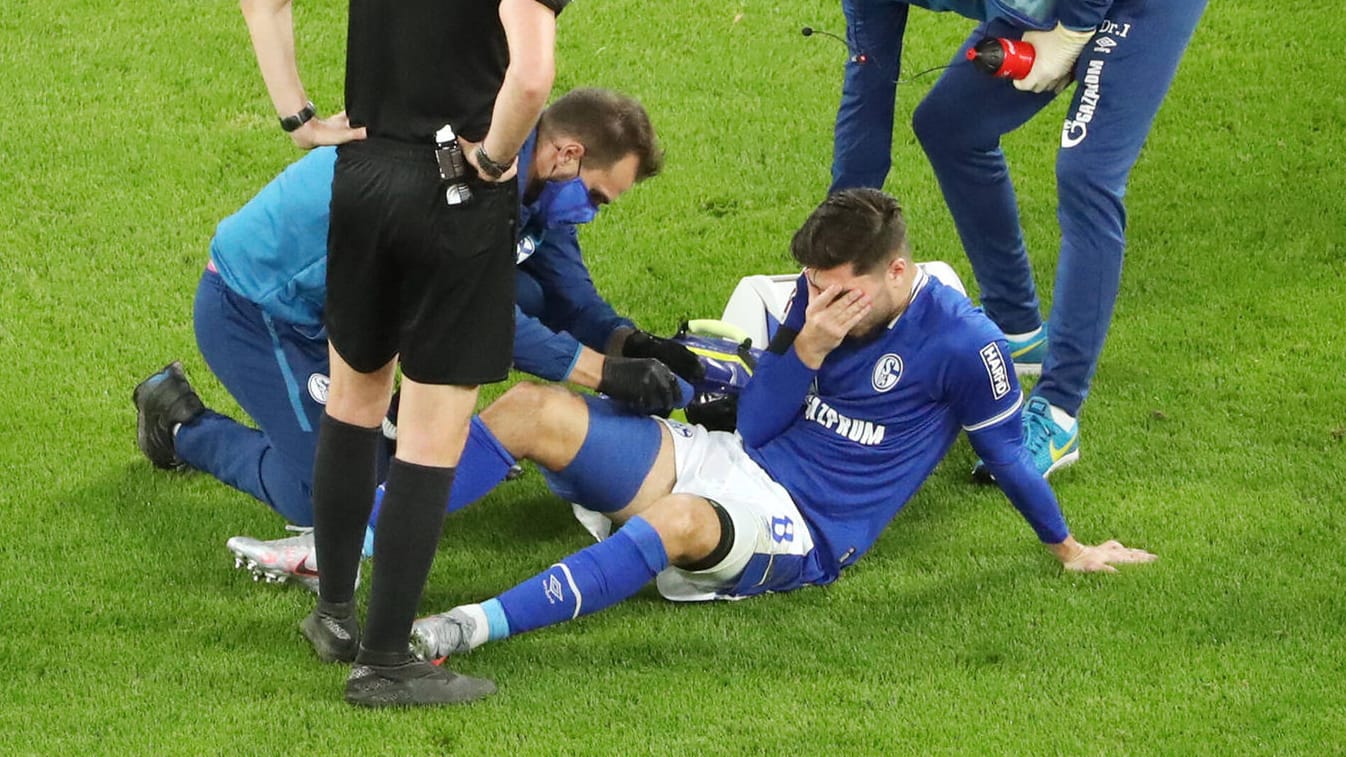 Suat Serdar: Der Nationalspieler musste unter Tränen ausgewechselt werden.