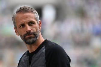 Mönchengladbachs Trainer Marco Rose hofft auf das DFB-Debüt seiner Spieler Florian Neuhaus und Jonas Hofmann.
