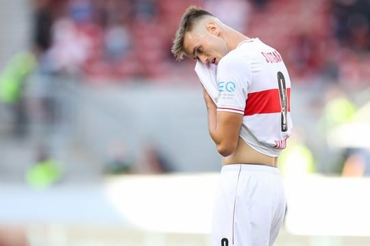 Hat einen Anruf des österreichischen Nationaltrainers verpasst: Sasa Kalajdzic vom VfB Stuttgart.