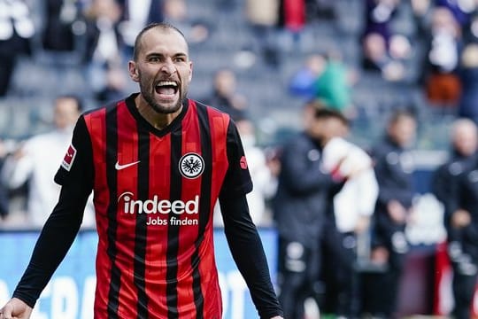 Das Symbol der neuen Frankfurter Kraft ist Sturmturm Bas Dost.