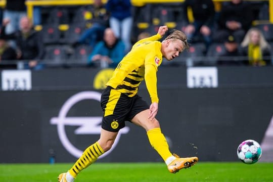 Ein echter Knipser: BVB-Stürmer Erling Haaland.