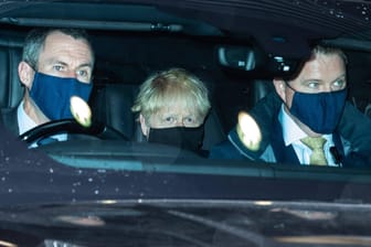 Boris Johnson: Der britische Premierminister hatte mit den Symptomen des Coronavirus zu kämpfen.