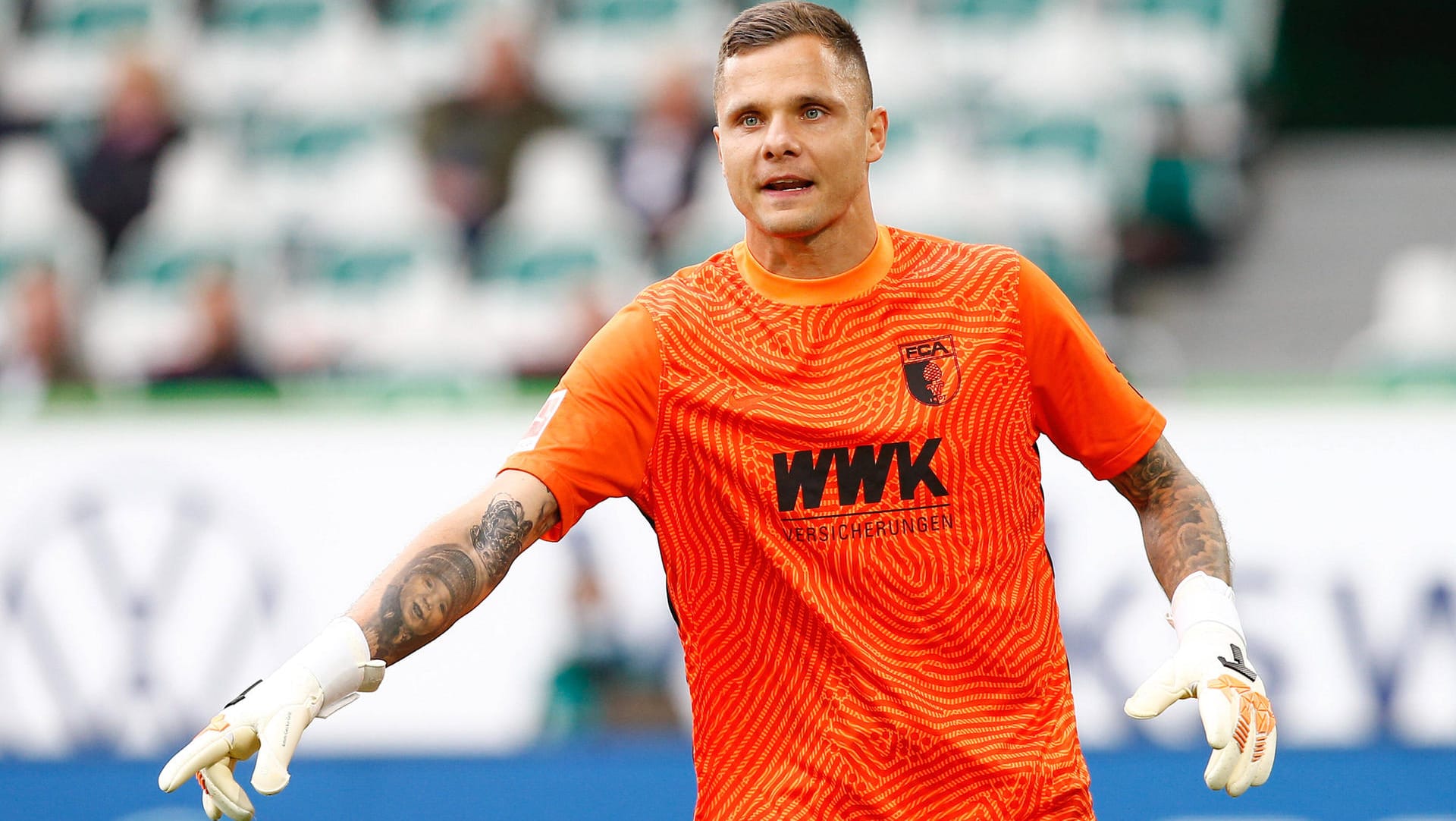 Rafal Gikiewicz: Der Keeper des FC Augsburg überzeugte durch eine starke Leistung.