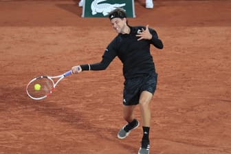 Dominic Thiem hat bei den French Open das Viertelfinale erreicht.