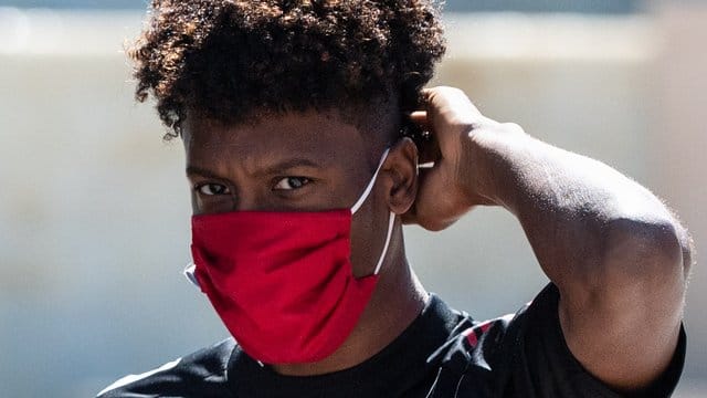 Kingsley Coman reist in der Länderspielpause zur französischen Nationalmannschaft. Kingsley Coman reist in der Länderspielpause zur französischen Nationalmannschaft.
