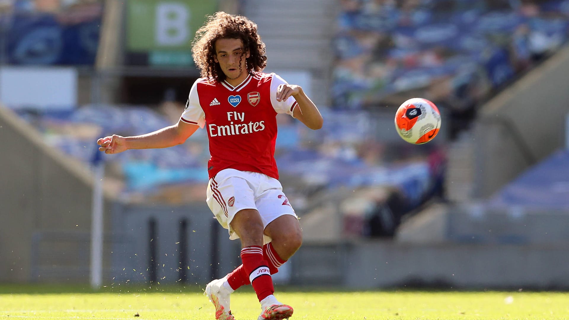 Bald in Berlin am Ball: Der 21-jährige Franzose Matteo Guendouzi wechselt auf Leihbasis vom FC Arsenal zu Hertha BSC.