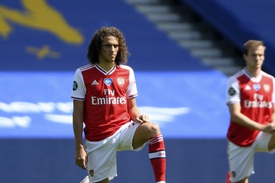 Matteo Guendouzi (l) kam beim FC Arsenal zuletzt nicht mehr zum Zug.