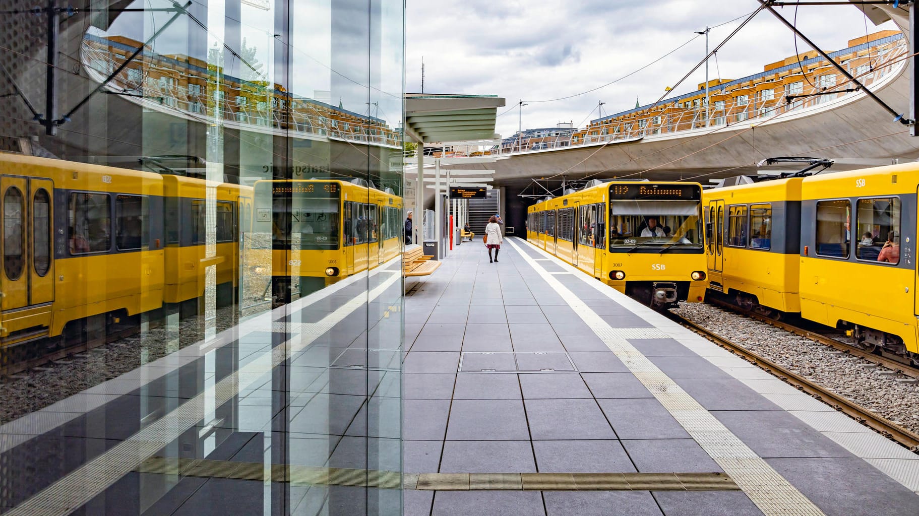 Stadtbahn Stuttgart: Auch Baden-Württemberg ist von den Streiks betroffen (Symbolbild).