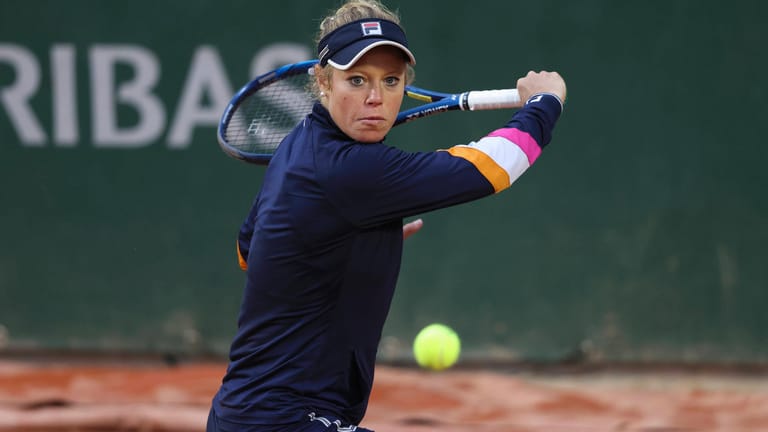 Überrascht aktuell in Frankreich: Die deutsche Tennisspielerin Laura Siegemund.