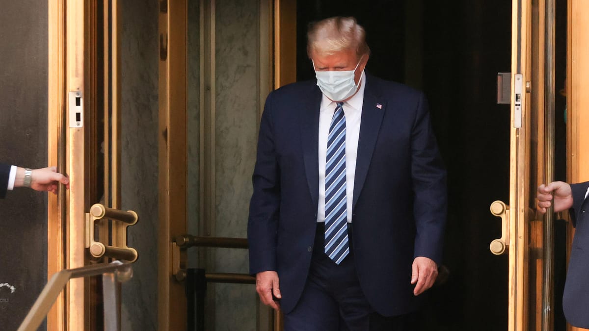 Donald Trump: Corona-Erkrankung des Ex-Präsidenten ernster als er zugab