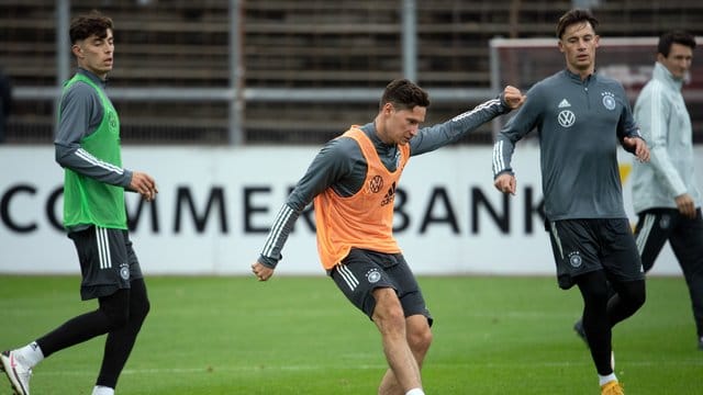 Julian Draxler beim Training des DFB-Teams in Köln.
