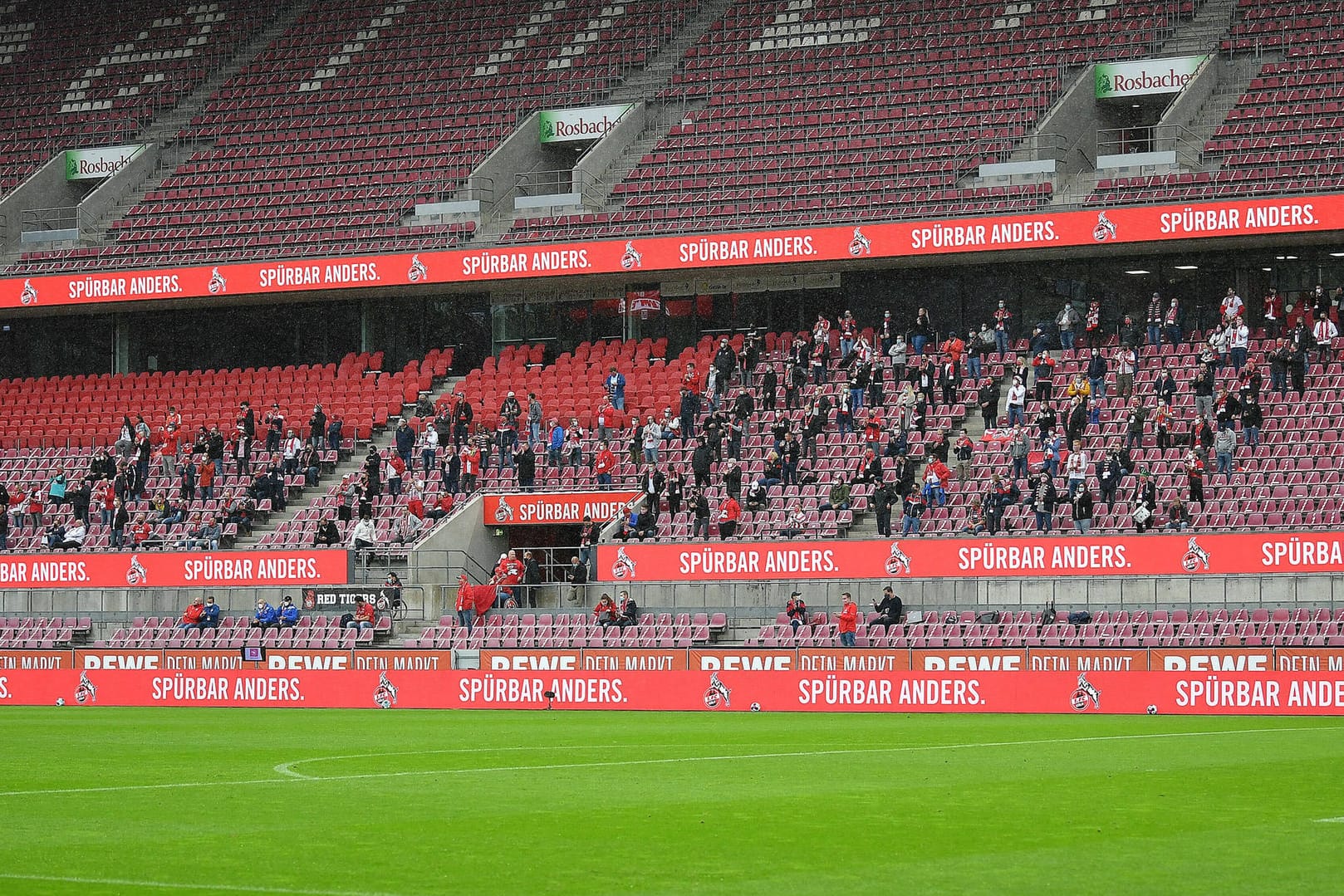 Das Rheinenergie-Stadion in Köln: das Länderspiel gegen die Türkei findet vor maximal 300 Zuschauern statt.