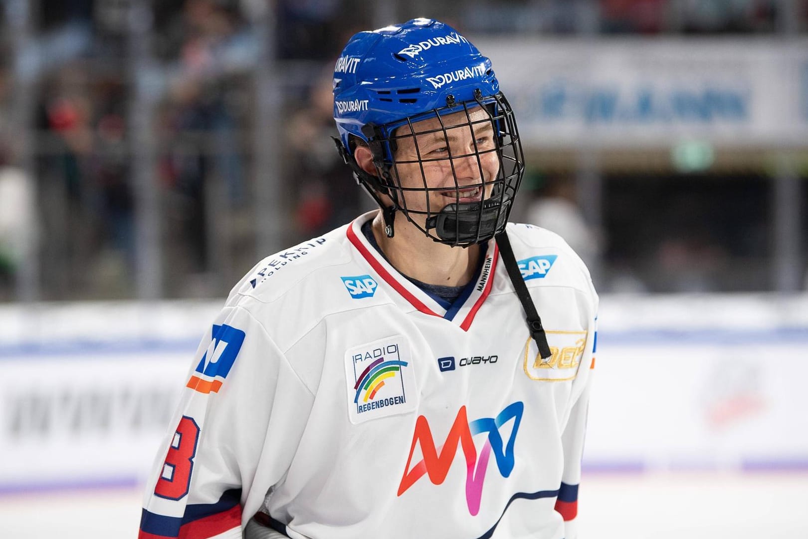 Tim Stützle: In Deutschland spielte Stützle für die Adler Mannheim.