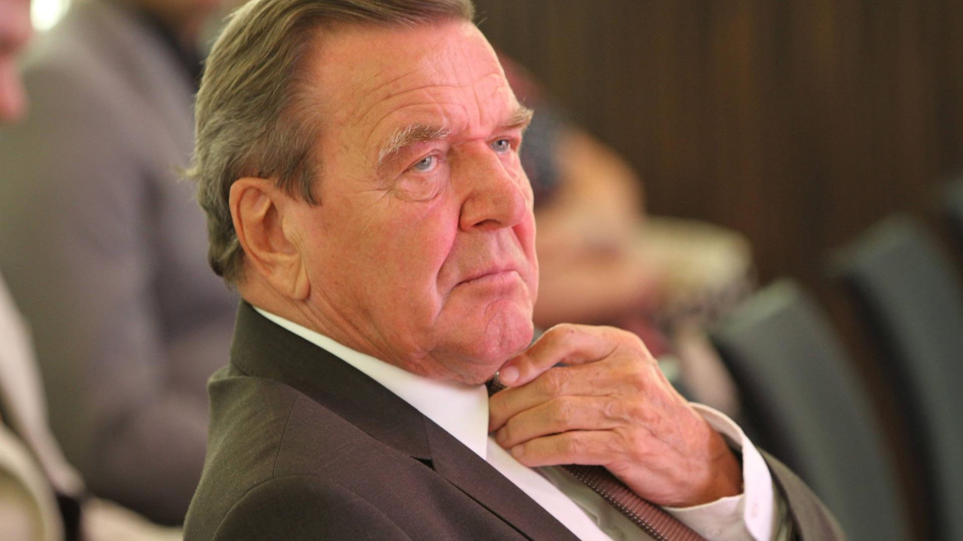 Gerhard Schröder: Der Altkanzler (1998 - 2005) wurde von dem russischen Oppositionellen Alexej Nawalny scharf kritisiert.