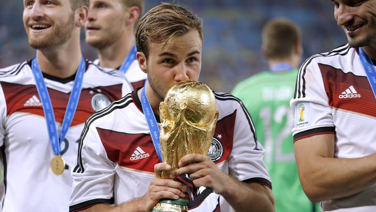 Am 13. Juli 2014 schoss Mario Götze die deutsche Nationalmannschaft mit seinem Tor zum WM-Titel.