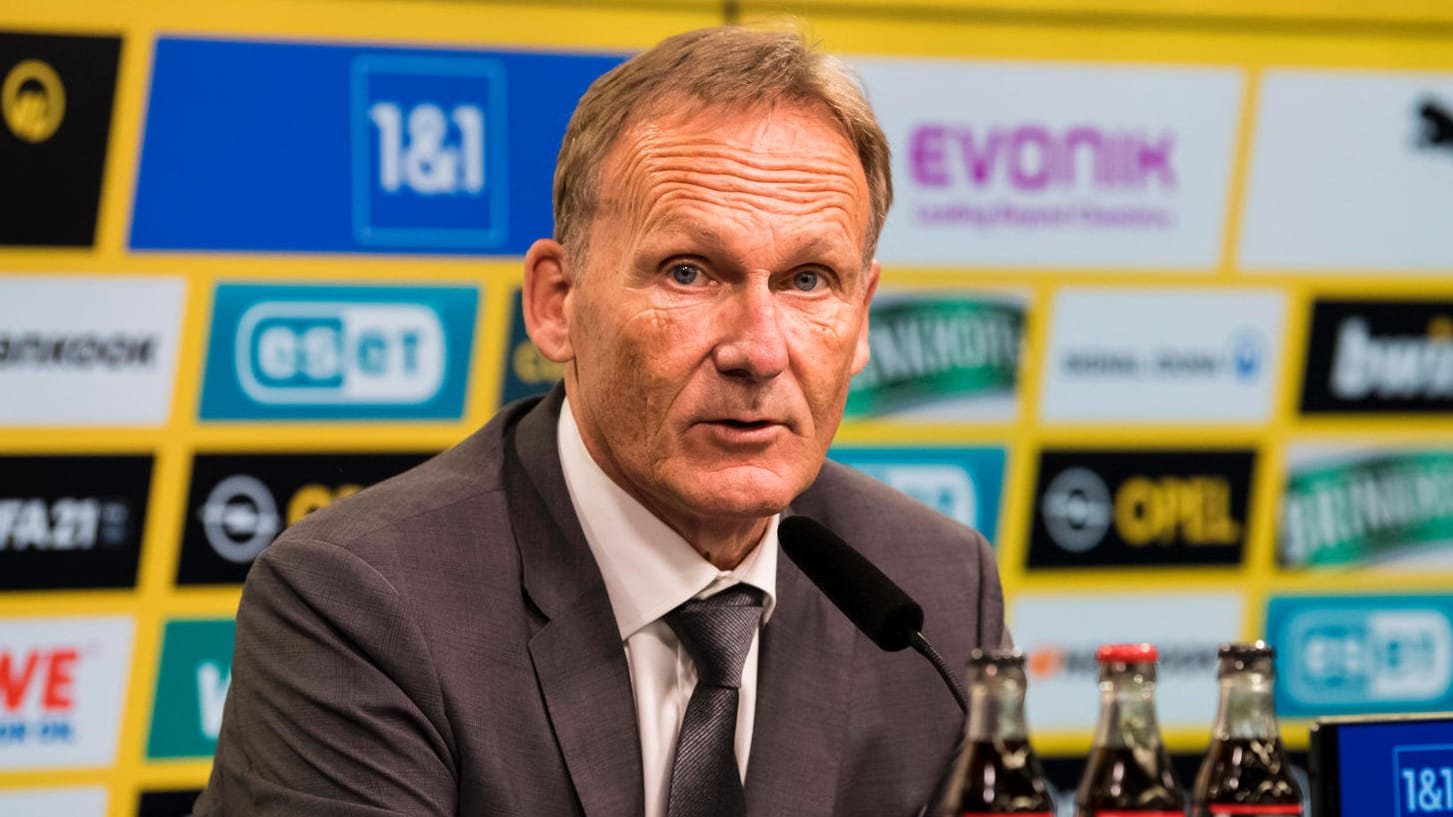 Hans-Joachim Watzke: Der Geschäftsführer des BVB erwartet einen saftigen Fehlbetrag. Hans-Joachim Watzke: Der Geschäftsführer des BVB erwartet einen saftigen Fehlbetrag.