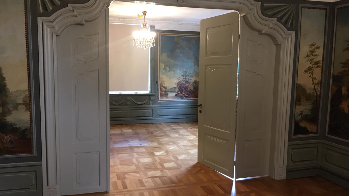 Ein Blick in das Musikzimmer: die Räumlichkeiten, in denen ab dem 20. November 2020 die neu konzipierte Dauerausstellung zu Leben und Werk Friedrich Engels zu sehen sein wird.