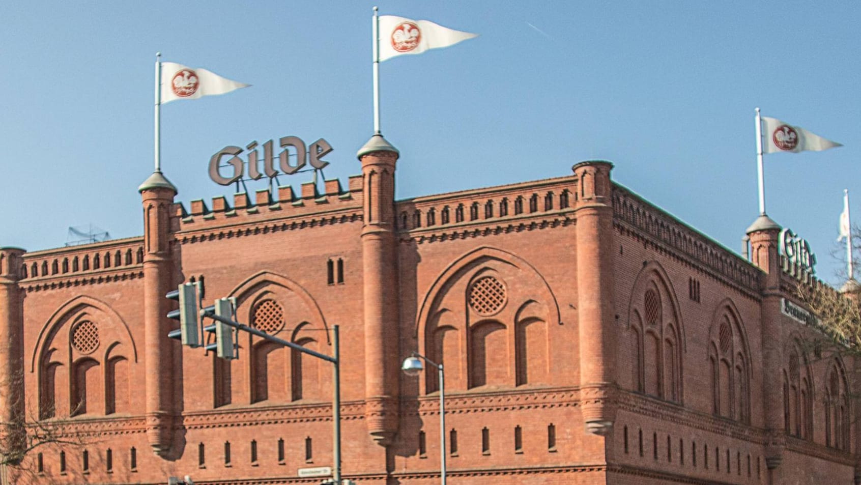 Gilde-Brauerei in Hannover: Mehrere ehemalige Geschäftsteile haben Insolvenzanträge gestellt.