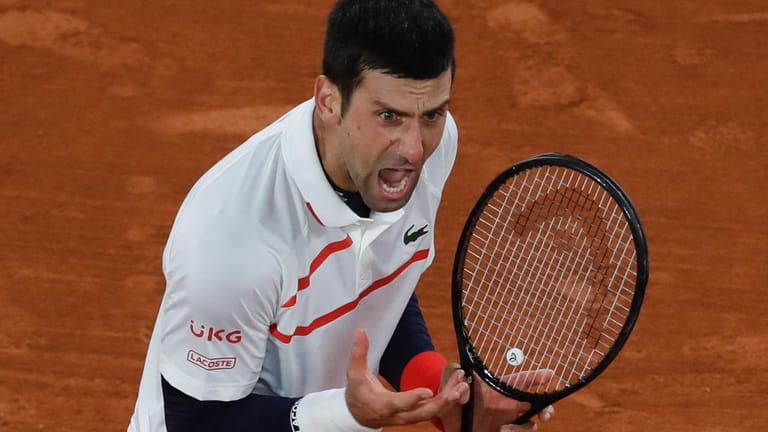 Novak Djokovic: Der Weltranglisten-Erste steht im Halbfinale der French Open.