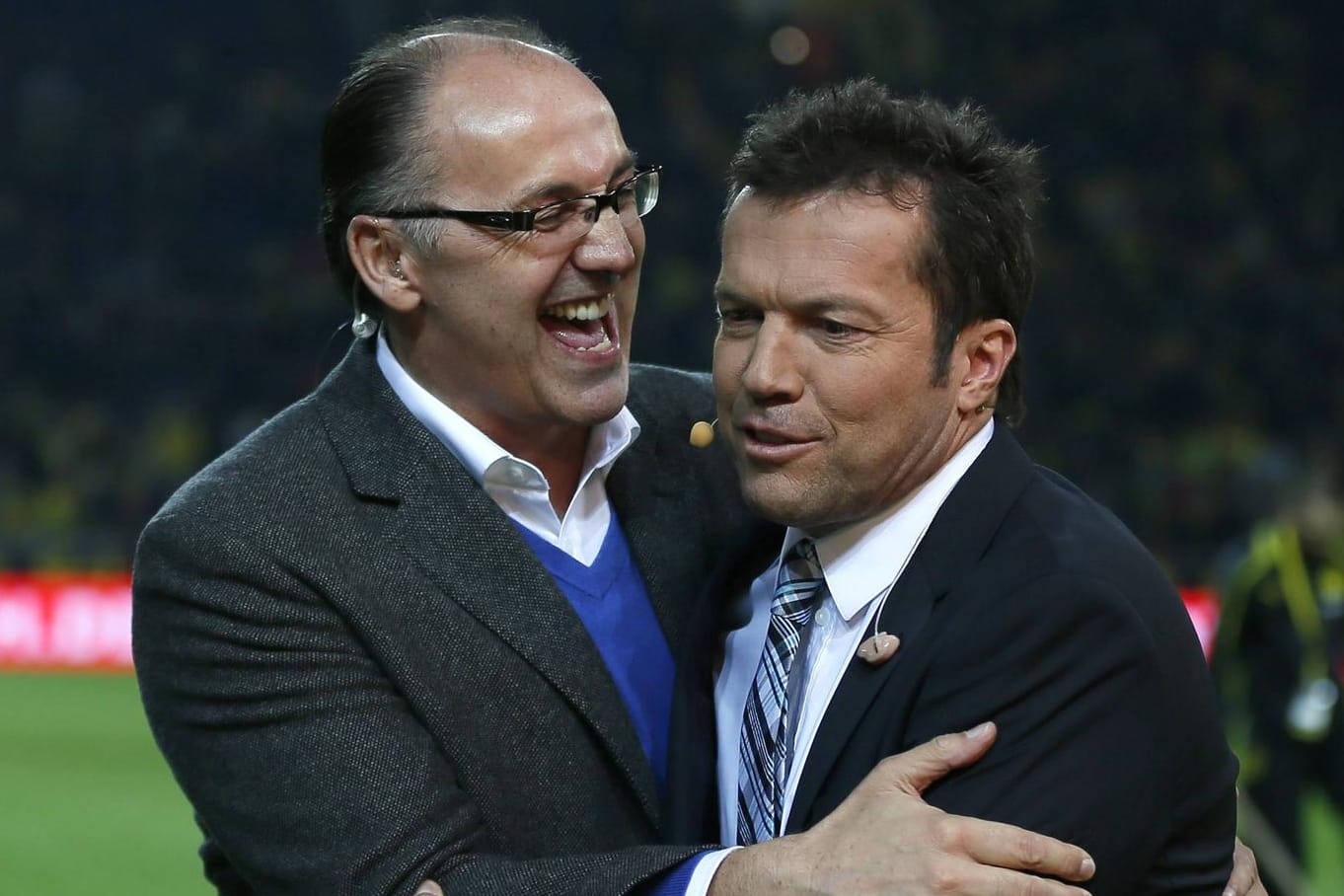 Jürgen Kohler (l.) und Lothar Matthäus: Die beiden Weltmeister von 1990 sind aktuell mit dem DFB unzufrieden.