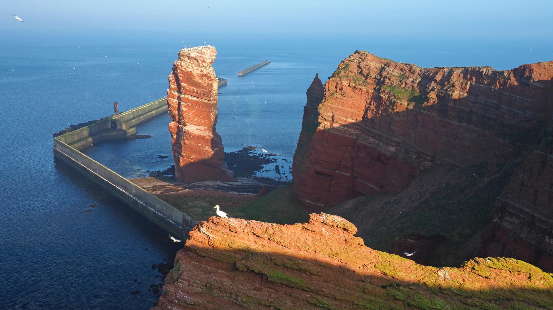 Helgoland: Die Insel ist ein Überbleibsel des versunkenen Doggerlands.