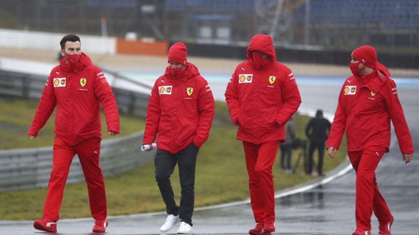 Ferrari-Pilot Sebastian Vettel (2.
