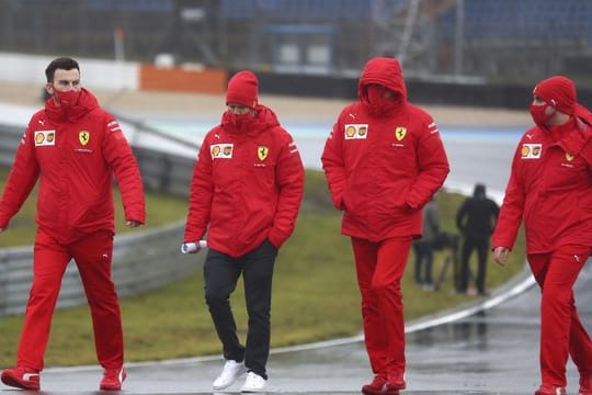 Ferrari-Pilot Sebastian Vettel (2.