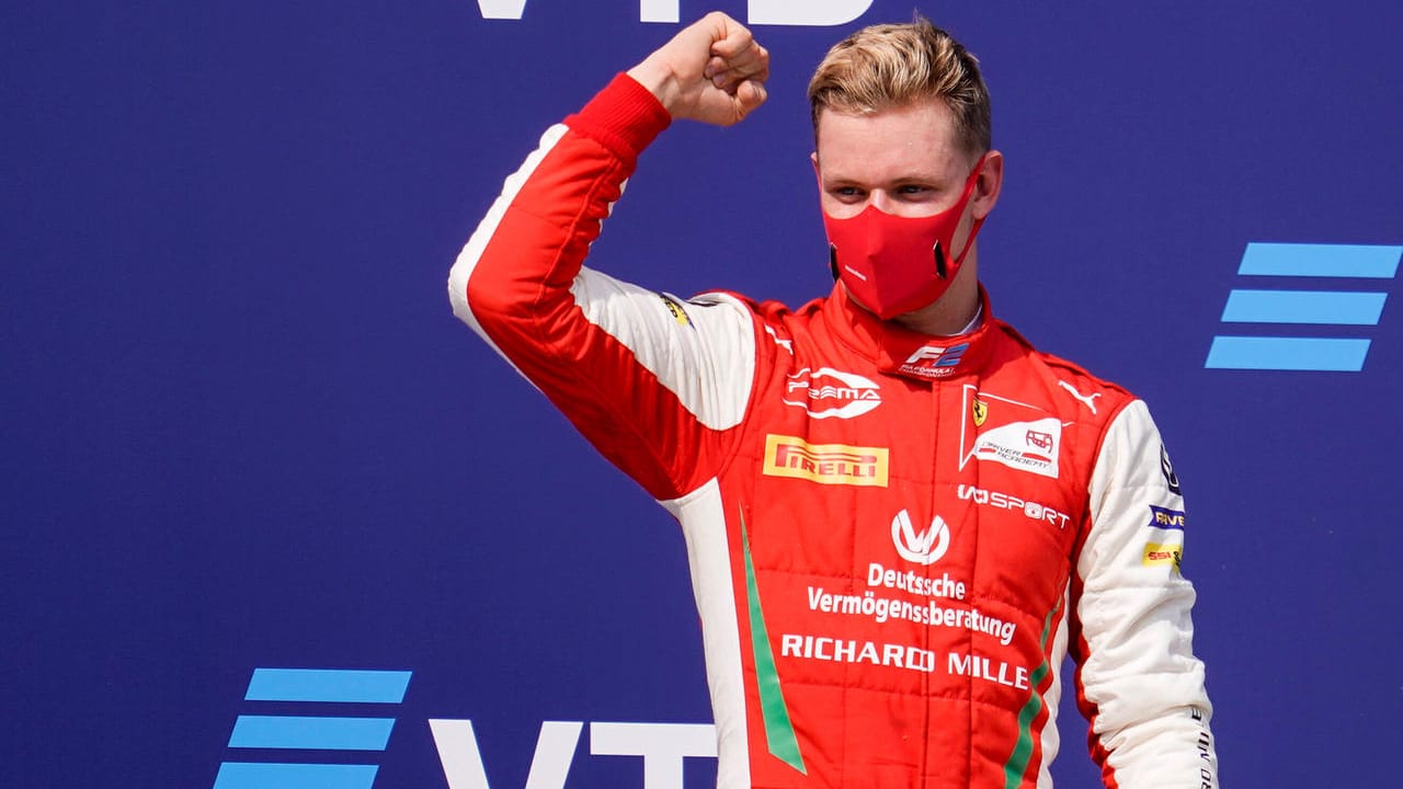 Erster Auftritt in der Formel 1: Mick Schumacher, hier beim Sieg beim Formel-2-Rennen in Sotschi Ende September.