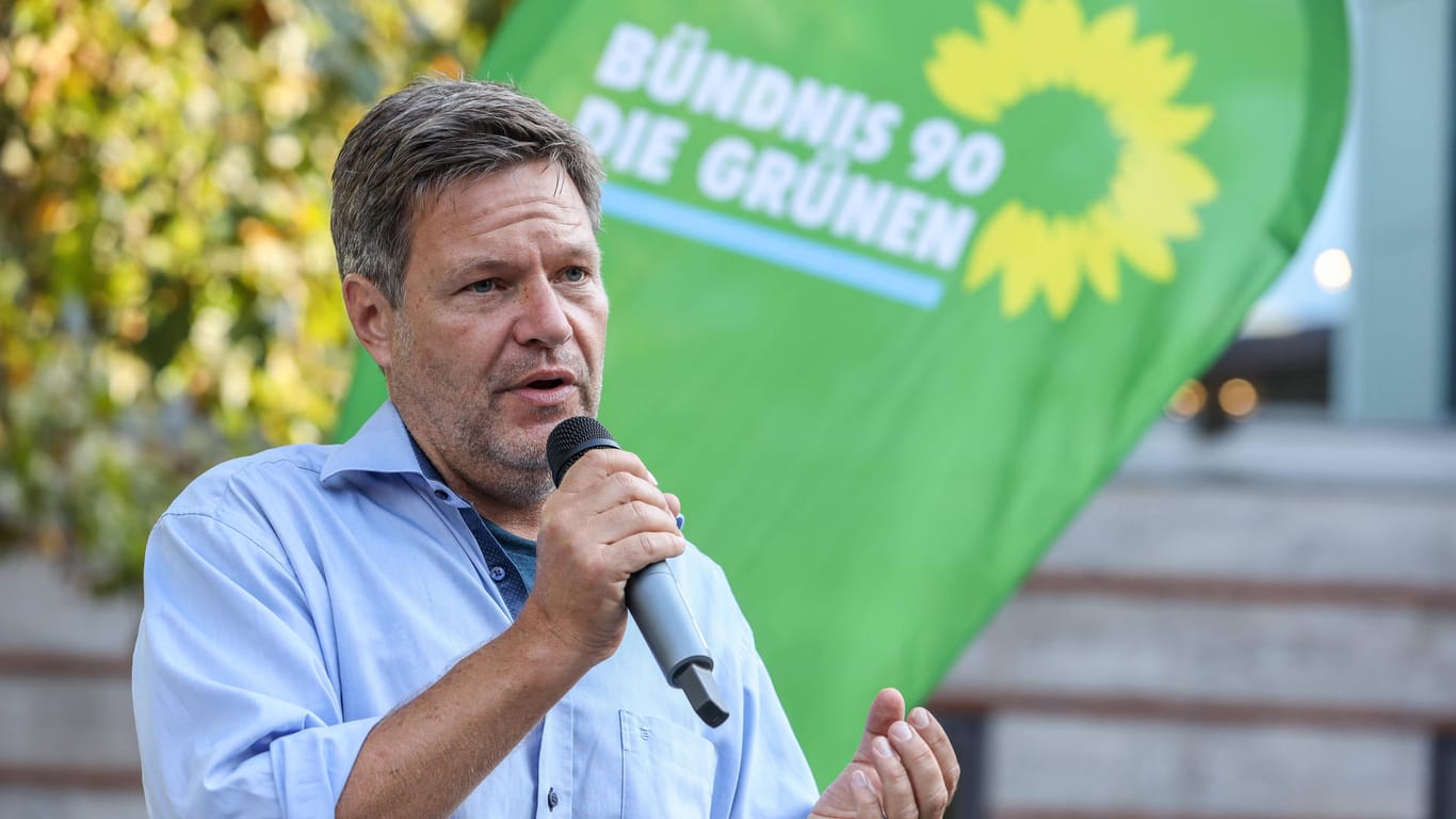 Robert Habeck: Der Chef der Grünen bekommt im Ranking um die wichtigsten Politiker 1,2 Punkte.
