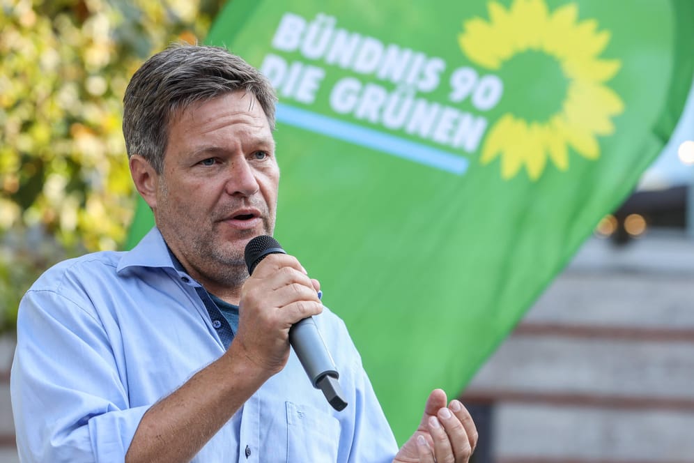Robert Habeck: Der Chef der Grünen bekommt im Ranking um die wichtigsten Politiker 1,2 Punkte.