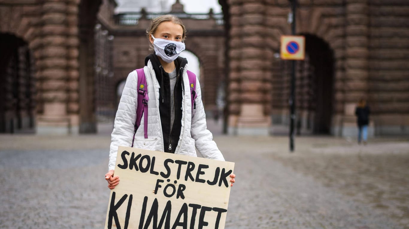 Klima-Aktivistin Greta Thunberg: Die Schwedin ging leer aus.