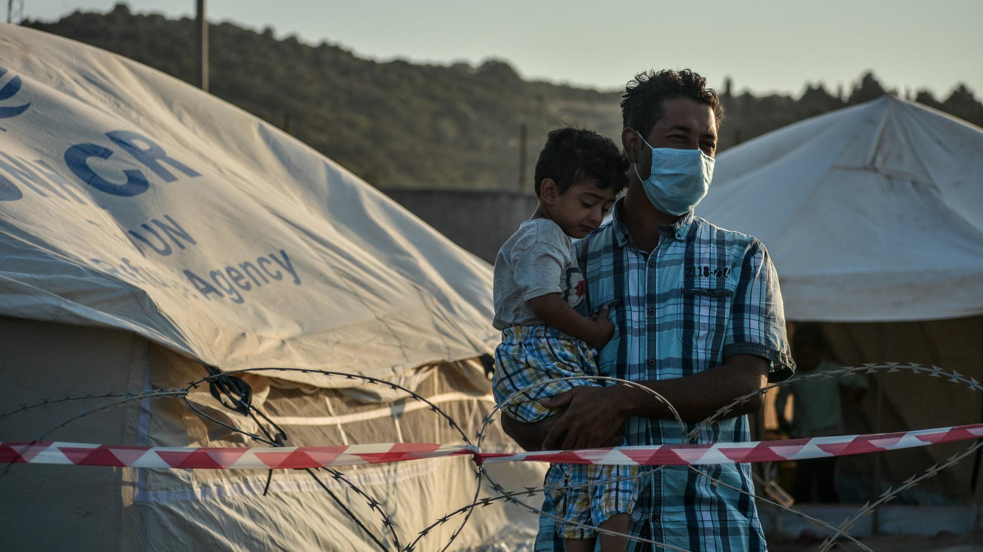 Kara Tepe: Das Flüchtlingslager war erst vor kurzem errichtet worden, nachdem das Lager Moria Anfang September bei einem Feuer zerstört wurde.