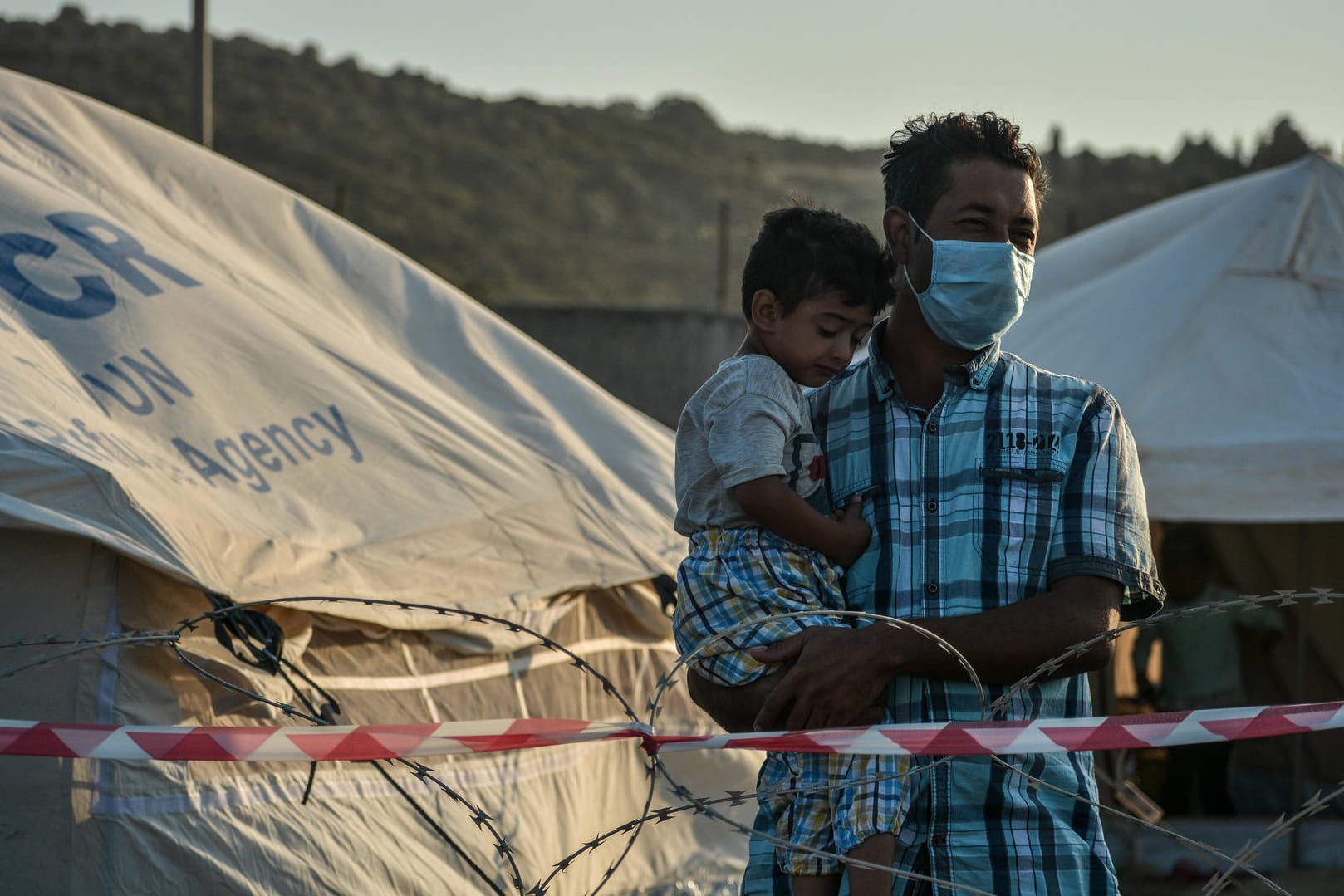 Kara Tepe: Das Flüchtlingslager war erst vor kurzem errichtet worden, nachdem das Lager Moria Anfang September bei einem Feuer zerstört wurde.