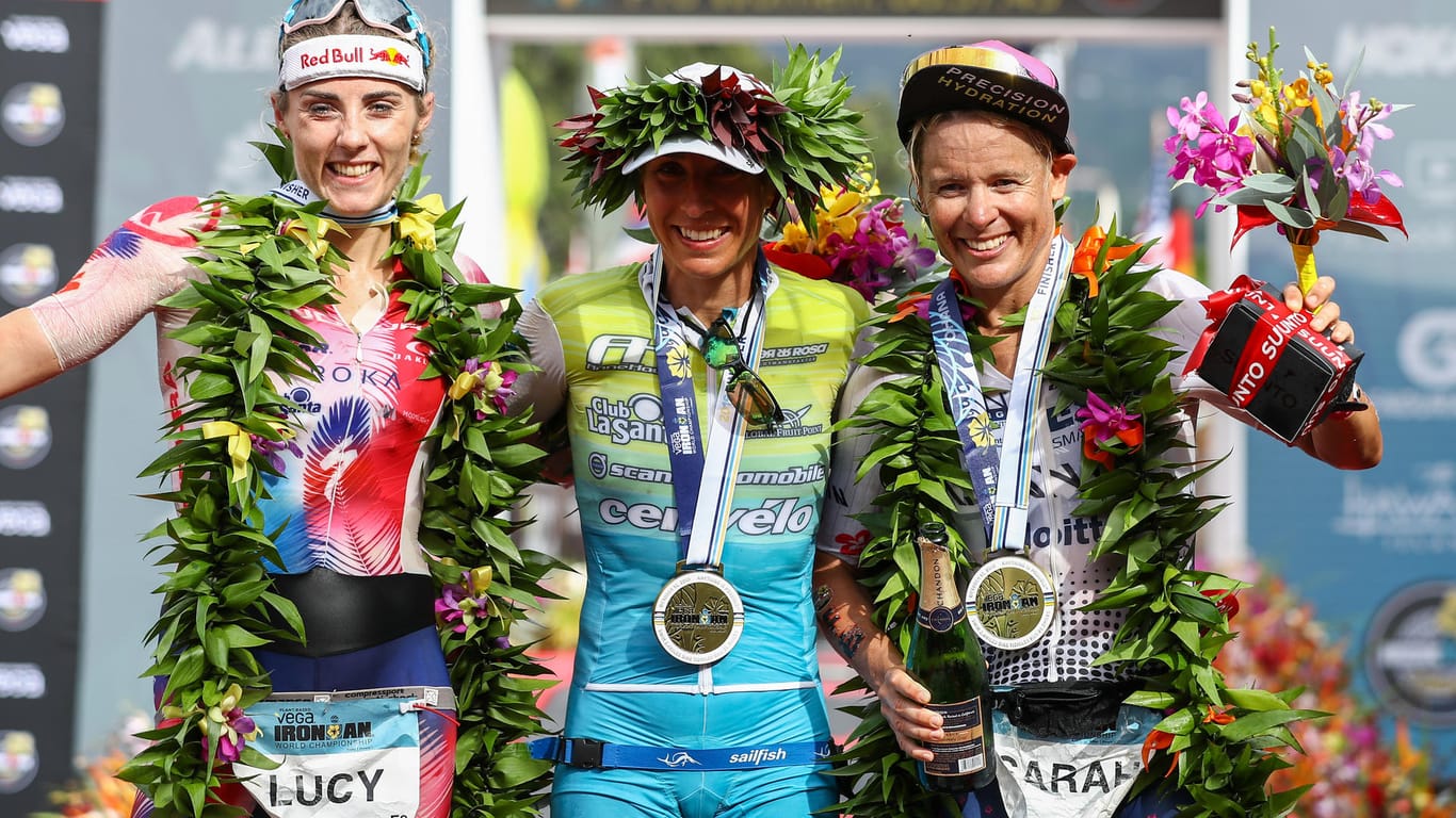 Lucy Charles-Barclay, Anne Haug, Sarah Crowley: Die Gewinnerinnen 2019.