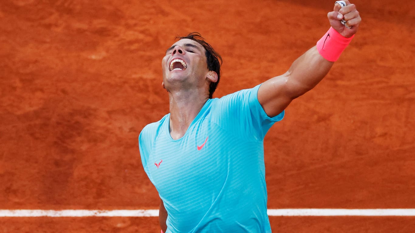 Die Instanz von Roland Garros: Rafael Nadal bejubelt seinen Finaleinzug.