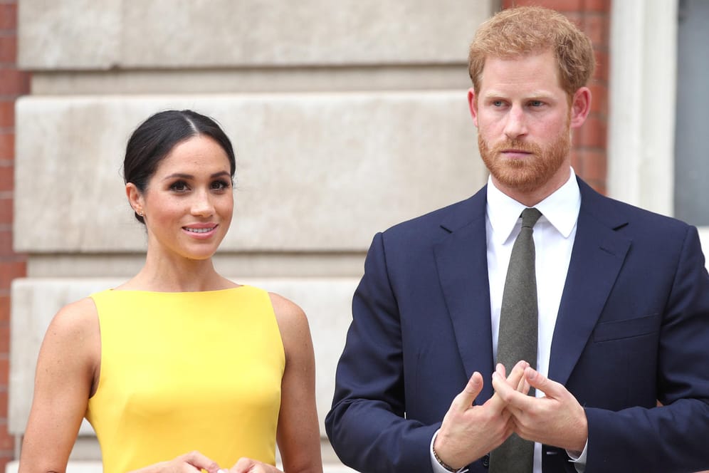 Prinz Harry und seine Frau Meghan: Das Paar ist erfolgreich gegen Paparazzi-Fotos vorgegangen.