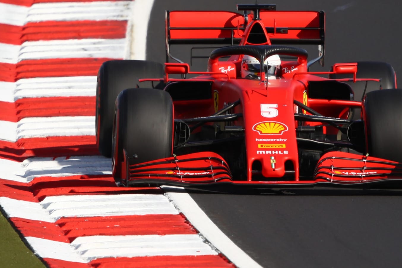 Sebastian Vettel auf dem Nürburgring.