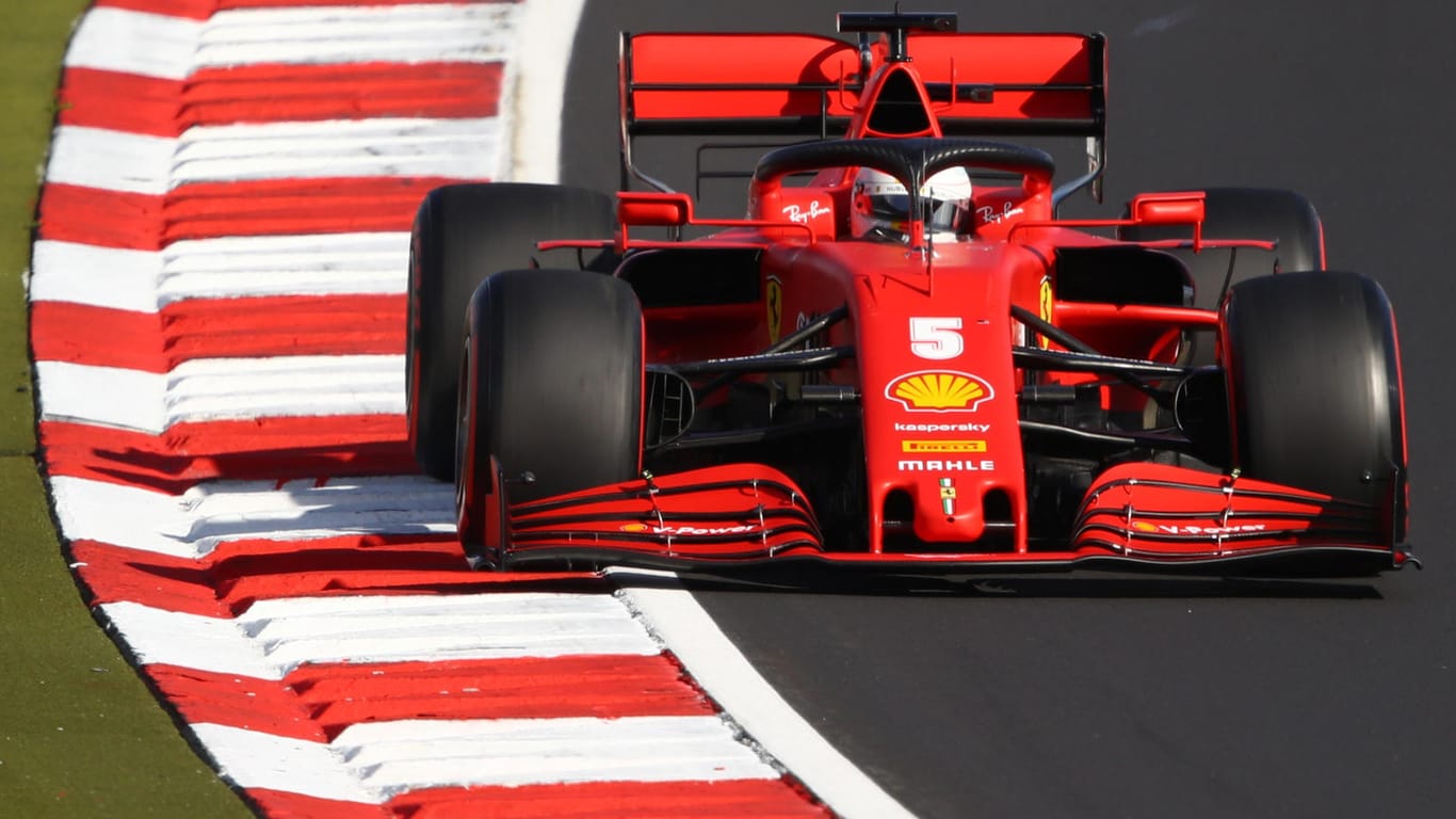 Sebastian Vettel auf dem Nürburgring.