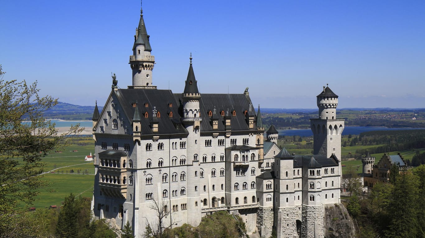 Das Schloss Neuschwanstein in Bayern: Laut Verivox ist die Netzversorgung hier weniger gut.