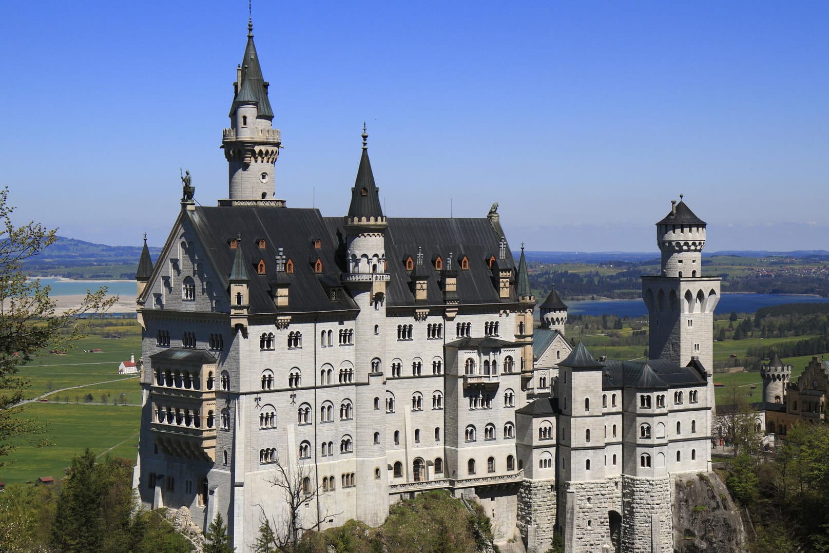 Das Schloss Neuschwanstein in Bayern: Laut Verivox ist die Netzversorgung hier weniger gut.