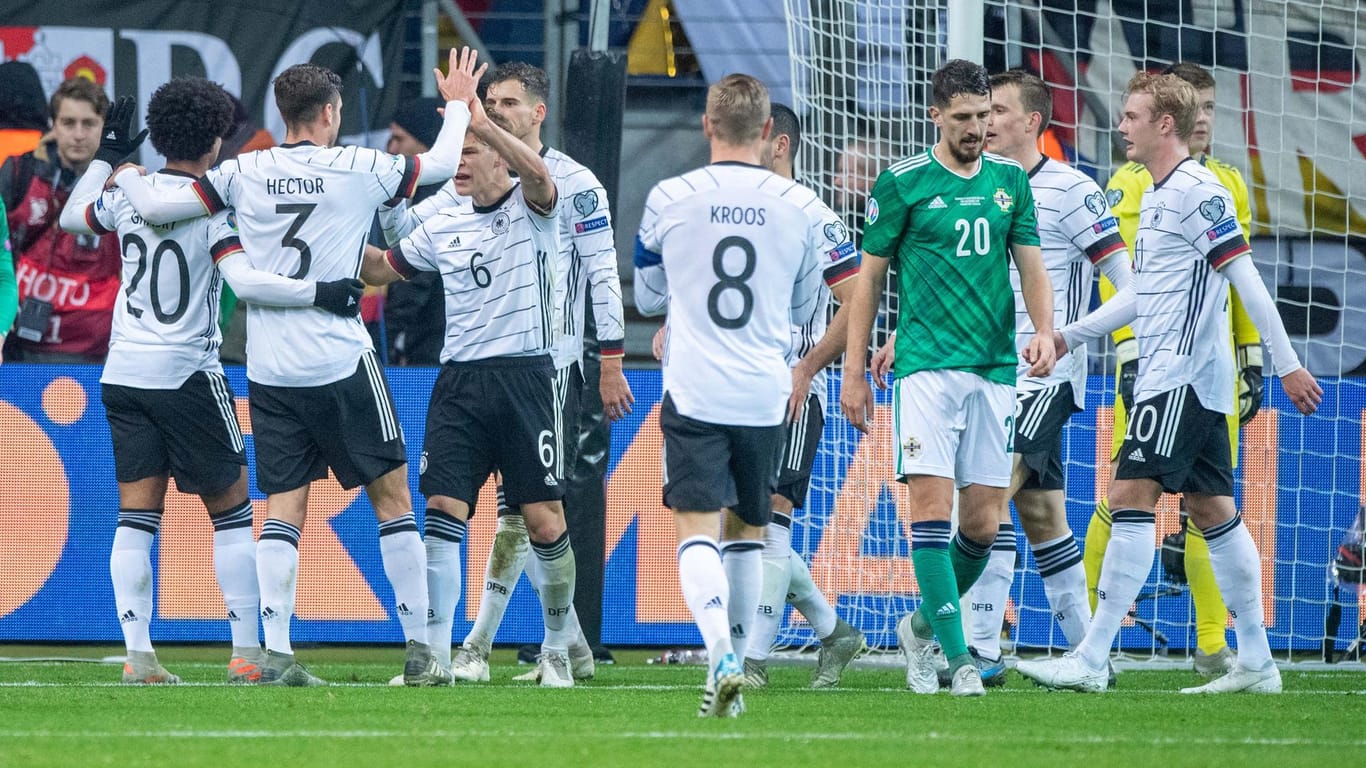 Das Spiel gegen Nordirland war der letzte Sieg für die deutsche Nationalmannschaft.