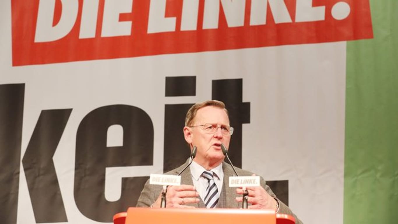 Thüringens Ministerpräsident Bodo Ramelow (Die Linke)