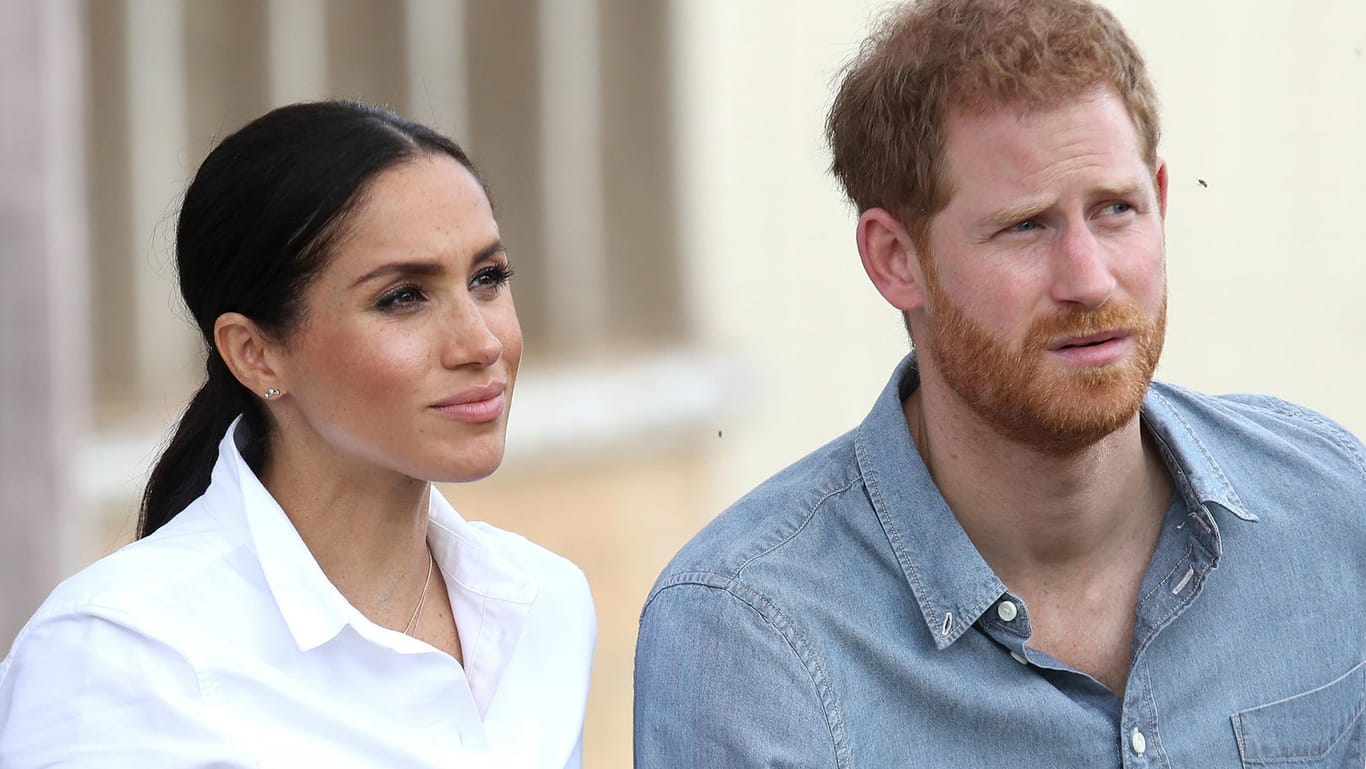 Meghan und Harry: Die Sussexes waren zu Gast in einem Podcast über psychische Gesundheit.