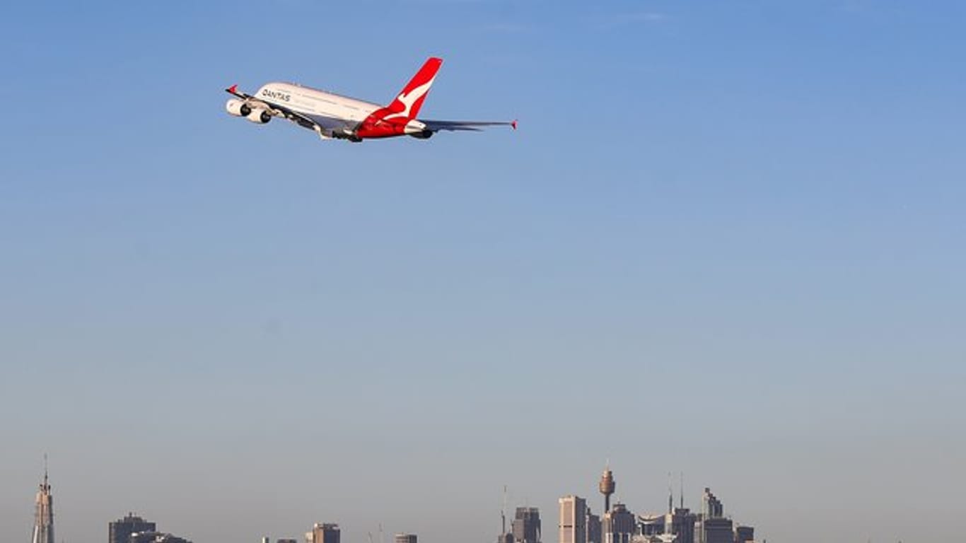 Eine Maschine der australischen Fluggesellschaft Qantas: Die Airline will ihre Geschäftsbedingungen ändern.