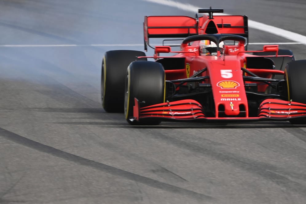 Sebastian Vettel auf dem Nürburgring.
