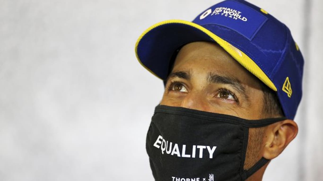 Holte in der Eifel seinen ersten Podestplatz für Renault: Daniel Ricciardo.